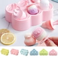 thumbnail image 1 of Cheers.US&nbsp;Popsicle Molds Ice Pop Makers Ice Pop Molds Ice Bar Maker Plastic Popsicle Mold Ice Pop Maker with 7 Cavities, Kids Ice Cream Tray Holder Lolly Pops, Kitchen Supply, 1 of 7
