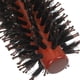 thumbnail image 4 of Cepillo de pelo con cerdas redondas de sarga con mango de madera para secar, peinar y rizar el cabello (sarga 10), 4 of 7