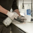 thumbnail image 6 of GLOVEWORKS Ivory Latex Industrial Disposable Gloves 4 Mil X-Small, 100, 6 of 7