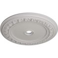 thumbnail image 3 of 41"OD x 4"ID x 2 3/8"P Caputo Ceiling Medallion (Fits Canopies up to 5 1/2"), Hand-Painted Ultra Pure White, 3 of 6