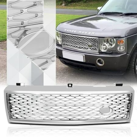 Range Rover Chrome Grill - Glossy Chrome Autobiography Style Grille/Grill for 03-05 Range Rover HSE Sport 04