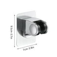 thumbnail image 3 of Pommeau de Douche, Douche à Douche Support de Pommeau de Douche Réglage d'Angle 135° Sans Perçage Installation Support Réglable Sans Support, Douchette, Bras de Douche, 3 of 9