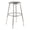 Gray, variant on Pemberly Row 25-33" Vinyl Padded Steel Metal Heavy Duty Stool in Gray