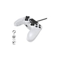 thumbnail image 2 of Control Alámbrico Armor 3 White Hyperkin Para Ps4 / PC / MAC Hyperkin Hyperkin Armor 3 Wired Controller White PS4, 2 of 2