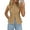 Khaki, variant on Womens Vests Top Trendy Spring Sleeveless Blazer Suit Summer Business Casual Work Button Down Waistcoat