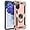 Rose Gold, variant on Grade Drop Impact for Samsung Galaxy S20 FE Case Galaxy S20 FE 5G Case 360 Metal Rotating Ring Kickstand Holder Heavy Duty Shockproof Case for Galaxy S20 FE Phone Case (Sliver)