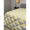thumbnail image 2 of Abstract Down Alternative Comforter, Geometric Inspired Simple Contemporary Pattern with Circular Shapes, Microfiber Quilt for All Season, 5 Sizes, Pale Blush Multicolor, by Ambesonne, 2 of 3