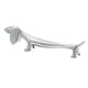 thumbnail image 2 of Soporte para palillos de aleación de zinc, soporte para cepillos de dientes de viaje, multiusos, para escuela Perrito de plata, 2 of 9