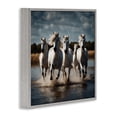 thumbnail image 3 of Stupell Industries Rustic Lodge Galloping Stallions Splash Gray Framed Giclee Art, 17 x 17, by Noah Bay, 3 of 8