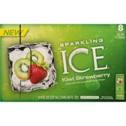 Sparkling ICE Kiwi Strawberry Sparkling Water, 8 Fl. Oz., 8 Count