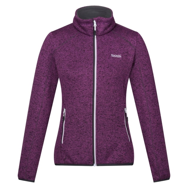 Regatta Womens Newhill Marl Full Zip Fleece Jacket