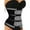 Gray, variant on Bouanq Womens Corset Top Long Torso Waist Trainer Trimmer Workout Sweat Bands Sauna Belt Lower Belly Tummy Control Trainer Shapeware