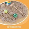 thumbnail image 3 of SKISUNO 4Pcs Mini Wooden Rake for Sand Table Maintenance and DIY Crafting Khaki Color Compact Shape Sandbox Tools, 3 of 8