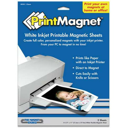 PrintMagnet Inkjet Printable Magnetic Sheets letter
