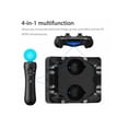 thumbnail image 2 of PS4 Controller Charger Station, 4 in 1 PS Motion Move Charging Station, Fast Charging Dock Station Wireless Multi Controller For PS4 VR, Playstation 4, PS4 Slim, PS4 Pro with LED Indicator, 2 of 7
