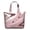 Beige-3, variant on 22 Inch Oversized Travel Bag Lightweight Canvas Weekender Duffel with Multi Pockets, Colorful Pop Pattern