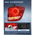 thumbnail image 5 of Nilight Taillight Assembly Compatible with 2011 2012 2013 2014 2015 2016 2017 2018 2019 2020 Dodge Journey Outer Tail Light Right Passenger Side, 5 of 8