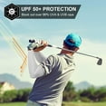 thumbnail image 4 of 2 Paires de Manchons de Protection Solaire UV Rafraîchissants pour Hommes et Femmes, Couverture de Bras UPF 50, 4 of 4