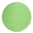 thumbnail image 2 of Kitten Sisal Ball, Rattling Stones Inside Cat Sisal Ball Relieve Boredom Healthy Teeth Claws Grinding Scratch Resistant  For Training For Cats White,Green,Yellow, 2 of 8