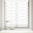 thumbnail image 1 of Cordless Zebra Blinds Window Shades Day and Night Shades for Light Control Dual Layer Light Filtering Sheer Blinds out Window Treatments, 1 of 7