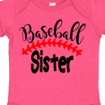 thumbnail image 4 of Inktastic Baseball Sister Boys or Girls Baby Bodysuit, 4 of 5