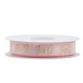 thumbnail image 5 of LaRibbons 5/8" It's A Girl Grosgrain Ribbon Pink/Gold, 5 of 7