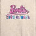 thumbnail image 3 of Barbie - High School - Women's Lightweight French Terry Long Sleeve Shirt, 3 of 5
