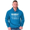 thumbnail image 3 of Young at Heart Grandpa Grandparent Hoodie Hooded Sweatshirt Men Brisco Brands 3X, 3 of 6