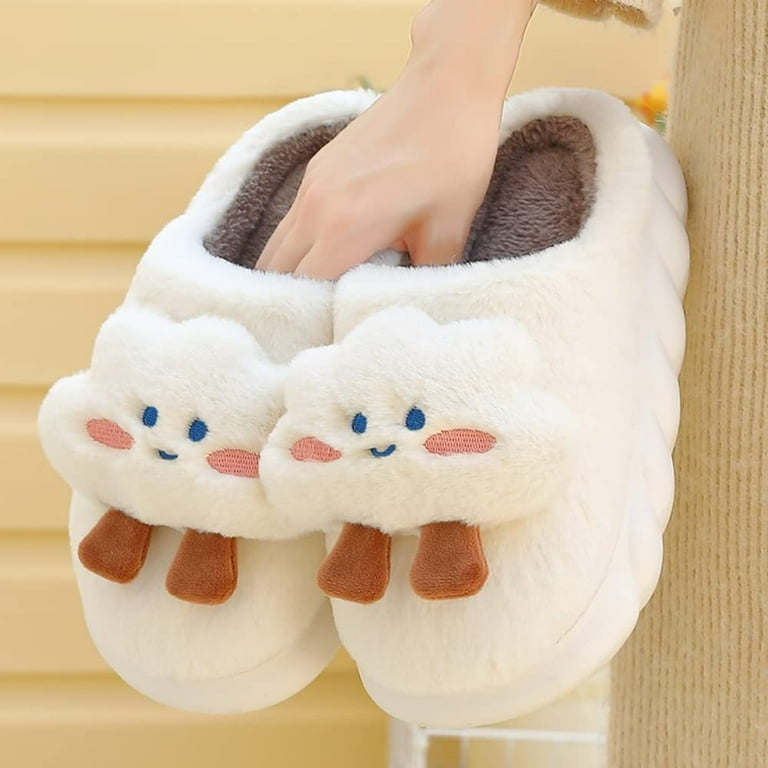 Animal face deals slippers
