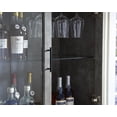 thumbnail image 6 of Home Source Contemporary Home Bar Shelf Concrete, 6 of 6