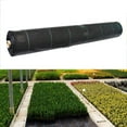 thumbnail image 4 of Weed Barrier Fabric 4ft x 250ft Garden Landscape Fabric Heavy Duty Black Ground Cover Weed Block Gardening Mat, 4 of 6