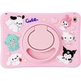 thumbnail image 1 of for iPad 9th/8th/7th Generation Case, iPad 10.2 Case 2021/2020/2019, with 360° Rotatable Kickstand Cute Cartoon Shockproof 10.2 Inch Silicone Case (Pink), 1 of 5