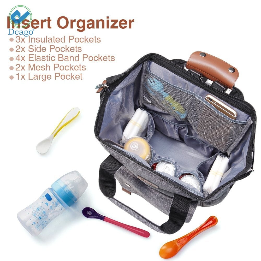 Deago diaper bag cheap