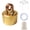 Golden, variant on Mini Alcohol Stove for Camping - Self-Pressurizing with Copper Vaporizer, 45ml