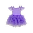 thumbnail image 5 of Lilo and Stitch Baby and Toddler Girls Glitter Tutu Dress, Sizes 0/3M-5T, 5 of 5