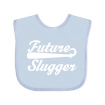 Inktastic Baseball Future Slugger Boys or Girls Baby Bib