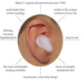 thumbnail image 2 of Mack's Pillow Soft Silicone Earplugs Value Pack, 6 Pairs, 2 of 7