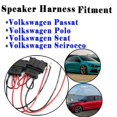 thumbnail image 3 of Adaptador de arnés de cables de altavoz Danbojit, paquete de 4 unidades para Volkswagen, 3 of 7