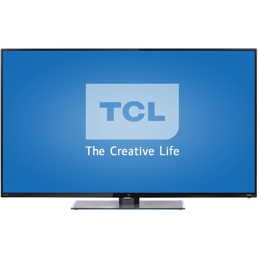 TLC 55FS3700 1080p 120Hz 55" Smart LED TV, Black (Certified Refurbished