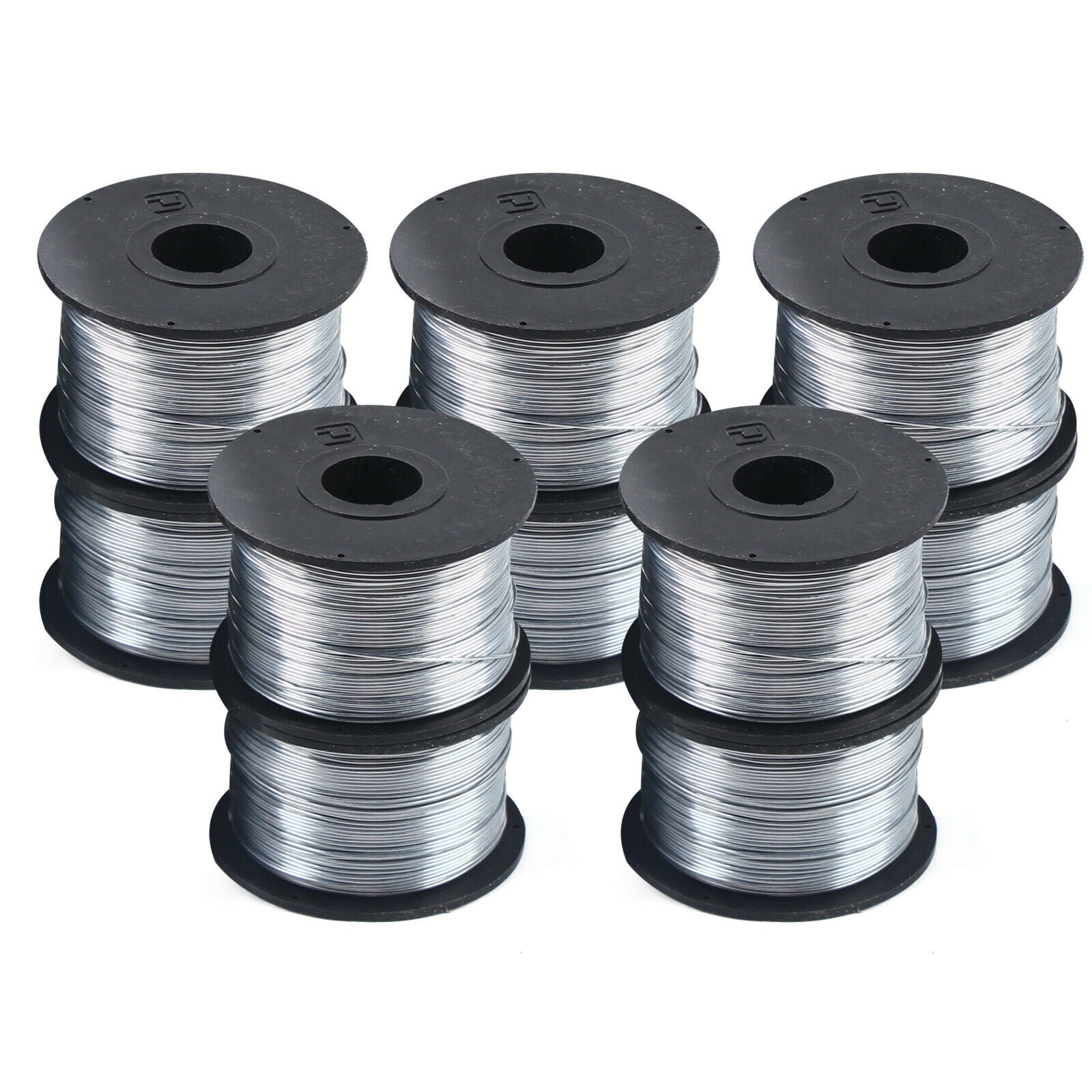 10Pcs 0.8mm 110m Rebar Tier Tying Wire Coil For Automatic Rebar Tying Machine 