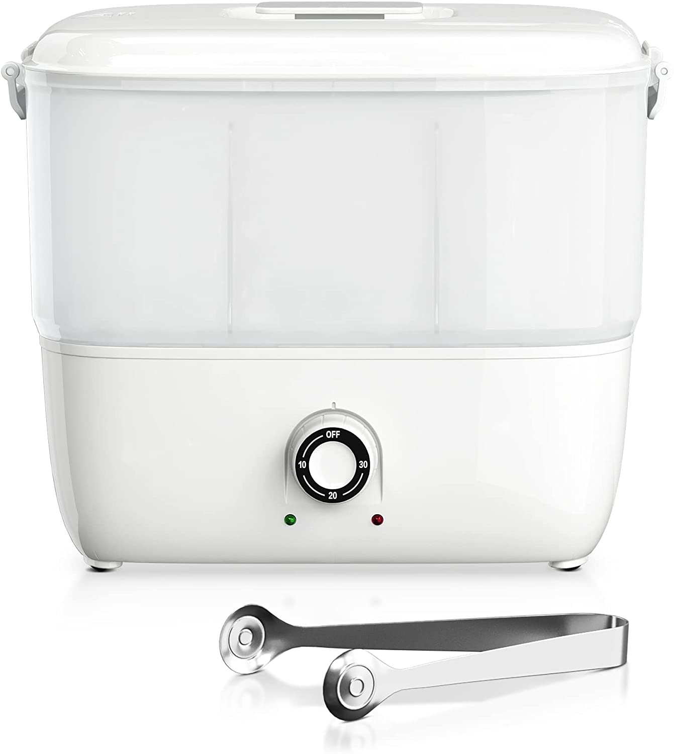 Hot Towel Steamer, Large Capacity Towel Warmer Holds 16 Facial Towels, High Temperature 212℉, 30