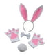 thumbnail image 5 of Conjunto de 4 piezas de disfraz de conejito, tocado, Halloween, cosplay, moda para niños y adultos, 5 of 9