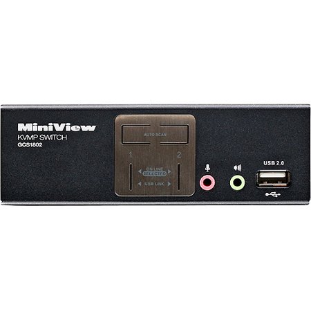 UPC 881317009500 product image for IOGear 2-Port KVMP Switch with USB 2.0 Hub and Audio | upcitemdb.com