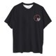 thumbnail image 4 of Fiudx Ofertas Flash Del Día Camiseta de Manga Corta con Cuello Redondo y Estampado Informal con Estampado Frontal y Trasero de Béisbol para Mujer, 4 of 5