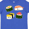 thumbnail image 4 of Inktastic Sushi with Faces Boys or Girls Toddler T-Shirt, 4 of 5