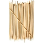 Comfy Package 12 Bamboo Sticks Wooden Skewers for Kabobs & Smores, 100-Pack