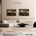 thumbnail image 4 of Elephant Stock Scituate Lighthouse Sunrise Wall Art - Horizontal Canvas Wall Art - Living Room Wall Decor - Nautical Canvas - Beige And Yellow Decor - 48" x 32", 4 of 8