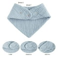 Muslin Baby Bibs for Boys Girls, Bandana Drool Bibs, Muslin Super Soft