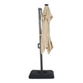 thumbnail image 4 of Furniture of America Aiden 8' Double Top Square Umbrella with LED, Beige, 4 of 7