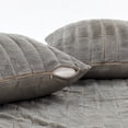 thumbnail image 3 of Home Soft Things Plush Faux Fur Throw & 2 Pillow Covers Set - Silver - 60"x80"/18"x18" Jumbo, 3 of 9